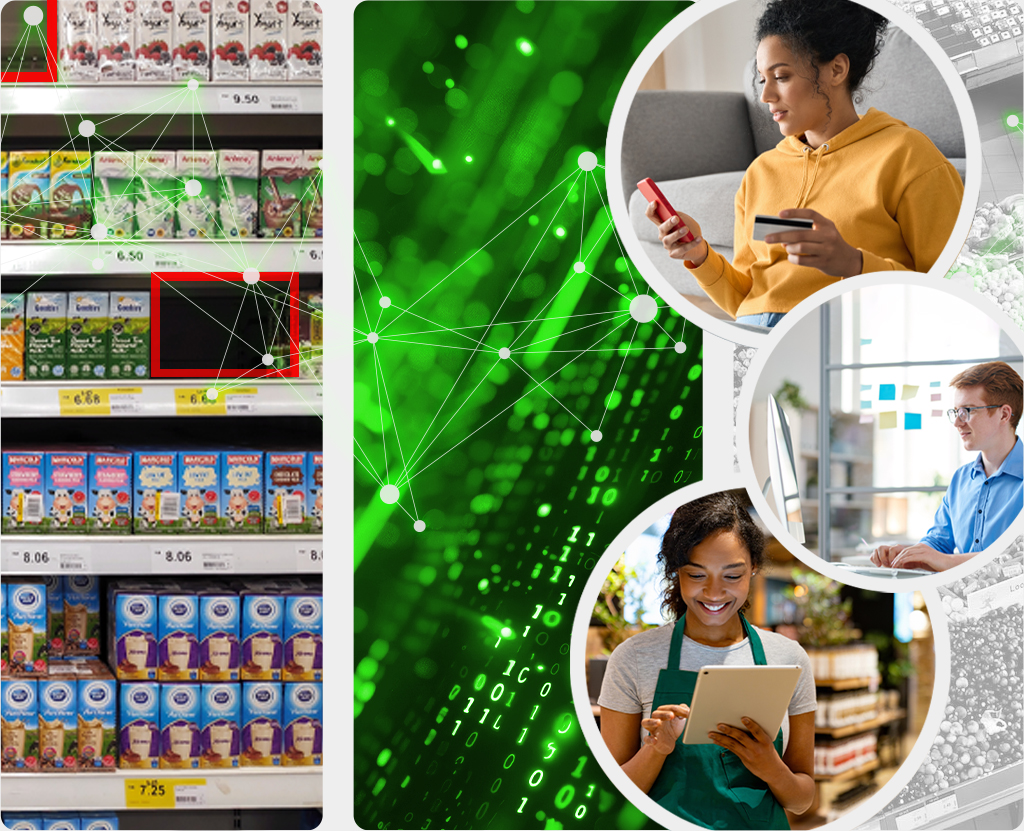 People looking at phone