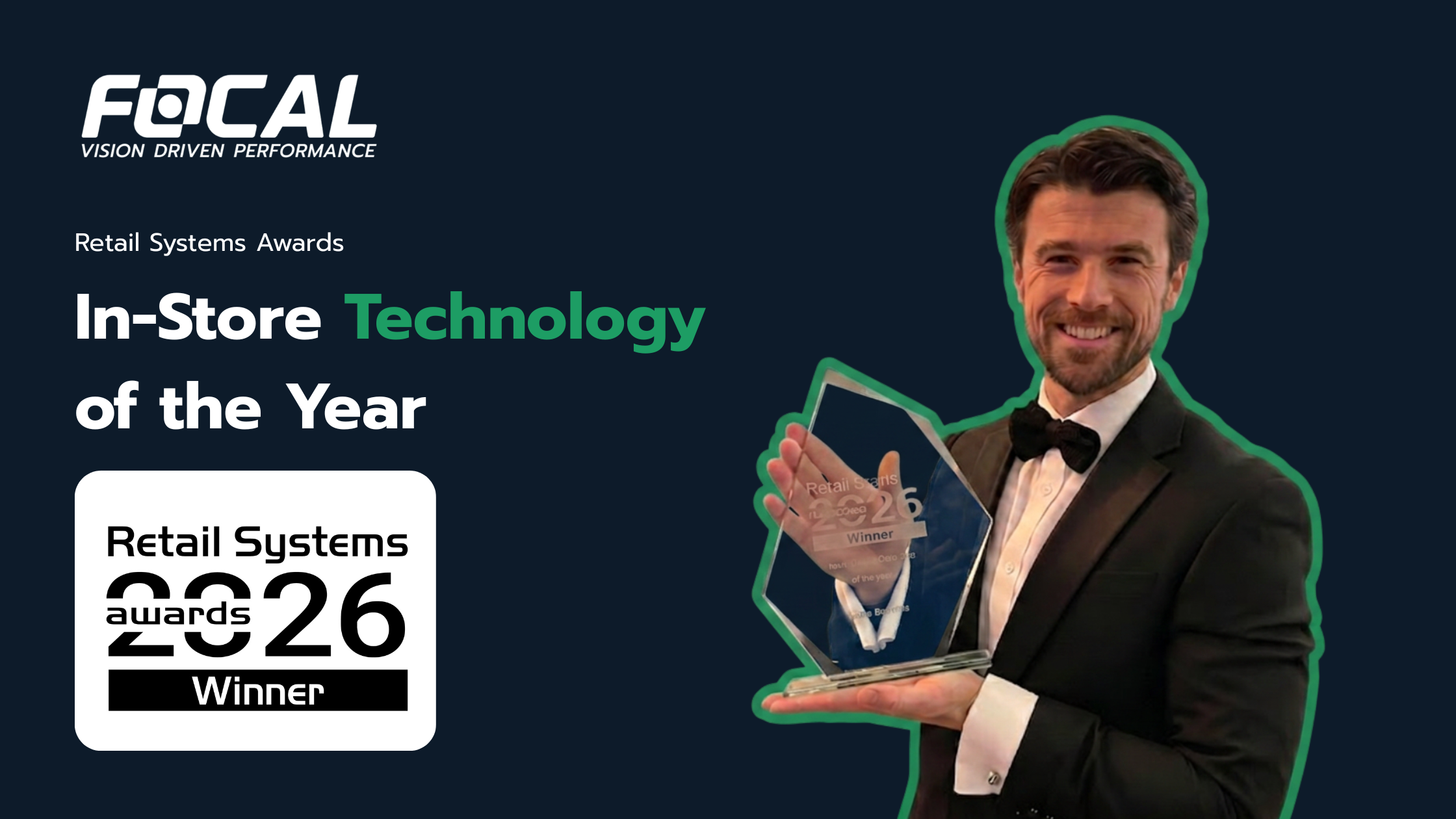 Focal Systems Wins In-Store Technology of the Year at the Retail Systems Awards 2026